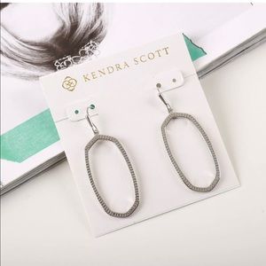 Kendra Scott Elle open Frame drop earrings